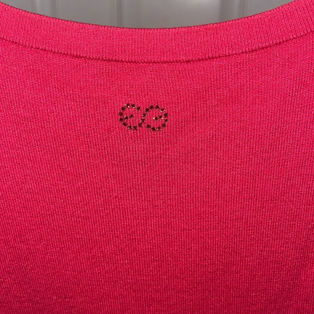 Escada Raspberry Sweater Shell - image 5